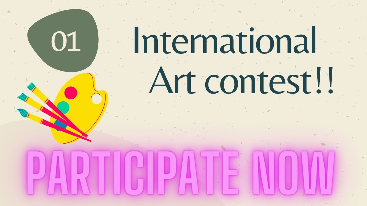 Art competition 2021 online drawing competition 2021 YouTube