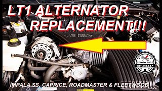 LT1 Alternator Replacement 94 95 96 Chevy Impala SS Caprice Buick RoadMaster Cadillac Fleetwood