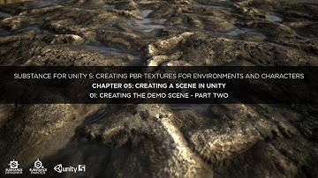 Substance for Unity: Chapter 05-02 Creating a scene in Unity - part two | Adobe Substance 3D
