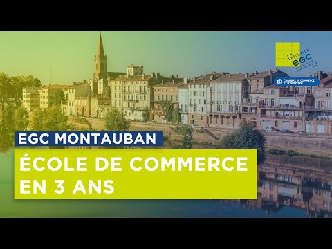 EGC Montauban : École de gestion et de commerce à Montauban. Un réseau CCI