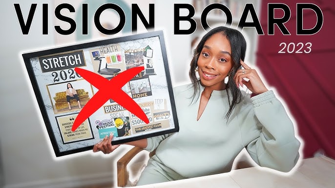 NOT YOUR AVERAGE VISION BOARD 2019 