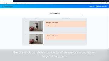 PosePhys - Human Pose Estimation for Physiotherapy