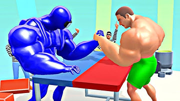 MUSCLE RUSH--Game All Levels Gameplay Android,iOS New Level 13-14 || The Mobile Game