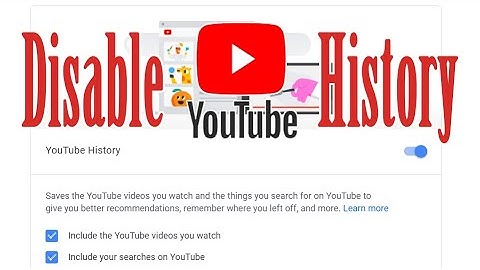 How to Disable YouTube History on Android | Pause Watch and Search history