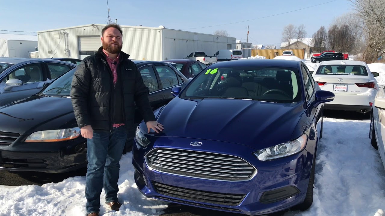 2016 Ford Fusion SE At Statewide Ford Lincoln In Van Wert, Ohio YouTube