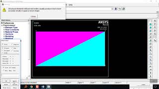 Axisymmetric Problem using ANSYS APDL