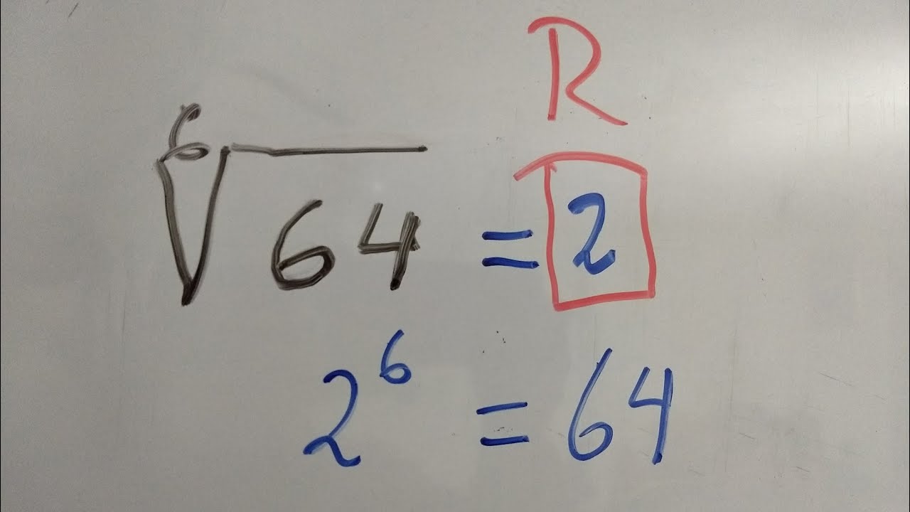 2 корень 64 равно