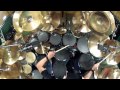 Anthrax- Caught In A Mosh. Drum cover by Kevan Roy