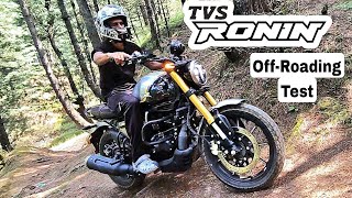 TVS Ronin 225 Off Road Test and Ride Review | Kashmir
