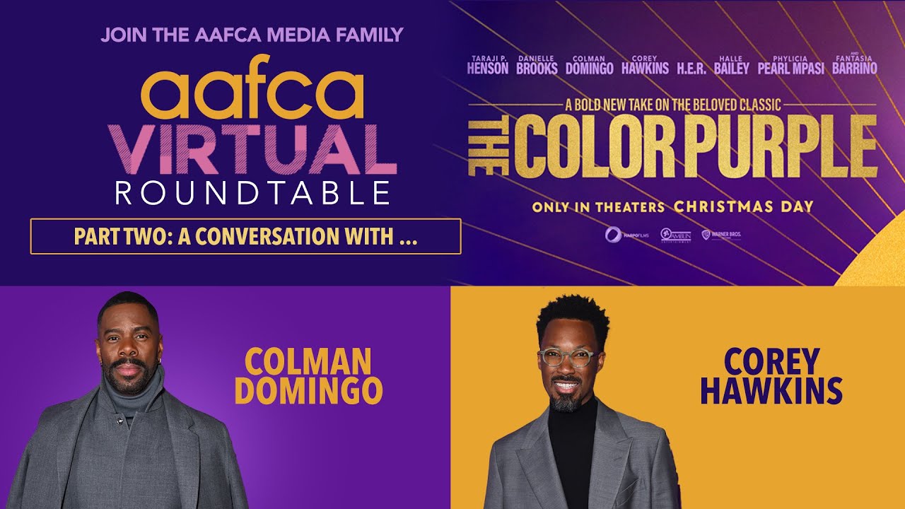 AAFCA Roundtable The Color Purple Part 2 - YouTube
