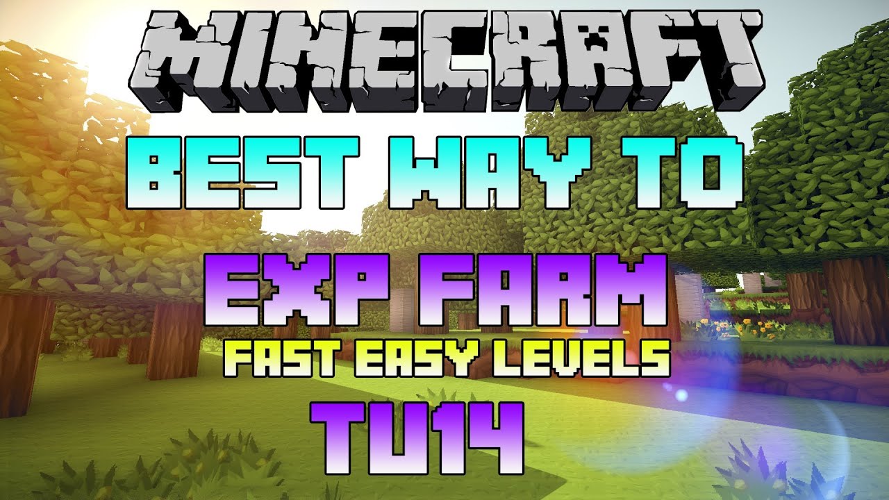 Minecraft PS3 - Best EXP Farm Level Up Fast (Exp Farm in Minecraft PS4