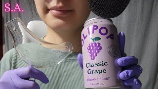Asmr | More Olipop - Grape Soda  (Less Burping)