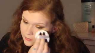 Copper Sparkles Autumn makeup tutorial