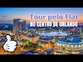 Tour pelo Flat na melhor localização do Centro de Orlando