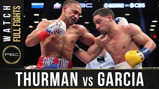 Thurman vs Garcia FULL FIGHT: March 4, 2017  PBC on Showtime