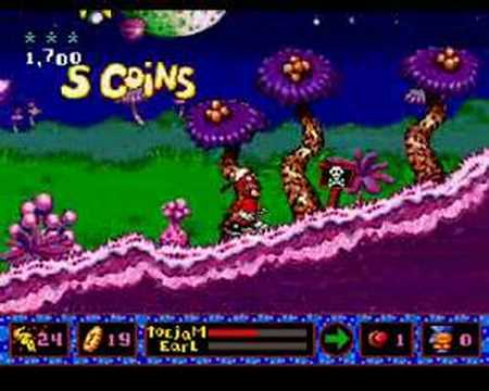 Toejam & Earl Panic on Funkotron