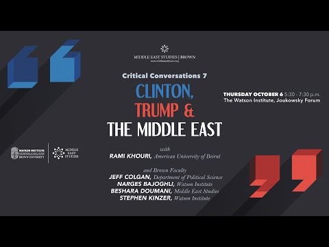 Clinton, Trump, and the Middle East: What is at Stake in the US Elections?