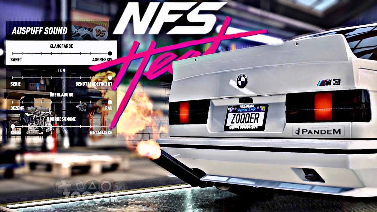 AUSPUFF Sound & TURBO Sound - NEED FOR SPEED HEAT 