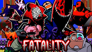 Fatality but Every Turn a Different Character Sings 🎶⚡ (FNF Sonic.exeV3 Cancelled Everyone Sings It)