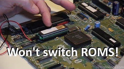Amiga ROM Switcher Repair - Won