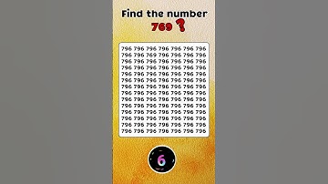 Spot the Odd Number – Only a Genius Can Find It! 🤯 #findtheoddone #oddoneout