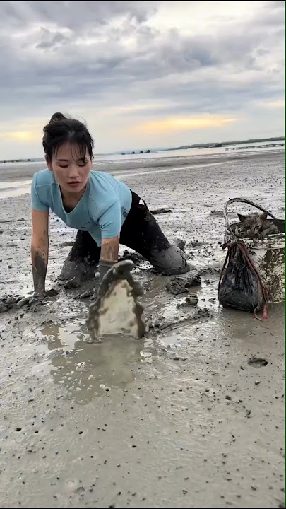 Tricks for finding shrimp on the beach #short #tips #tricks #fishing #shrimp #fishingmania #beach