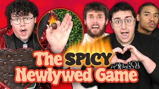 Throuple Plays The Newlywed Game With Ghost Peppers!!