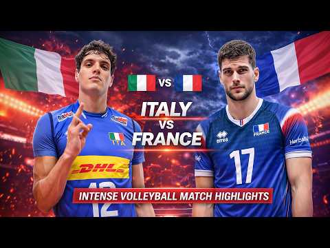Video Italy vs France Epic Volleyball Battle Highlights