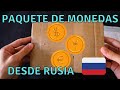 ✉💰 Recibo un paquete de monedas desde Rusia