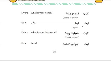 Learn to Speak Persian FAST: For Beginners - Lesson 3- What is your name? - Part 5