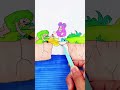 🖌️Creative Cool and Funny Love Animation Drawing Moral🎬 #story #diy