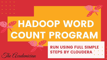 Hadoop word count program. Run using full simple steps using cloudera