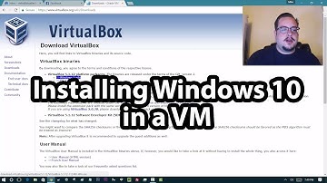 Installing Windows 10 in a Virtual Machine using VirtualBox