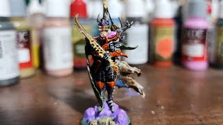Warhammer 40k Drukhari Archon - Brady Paints