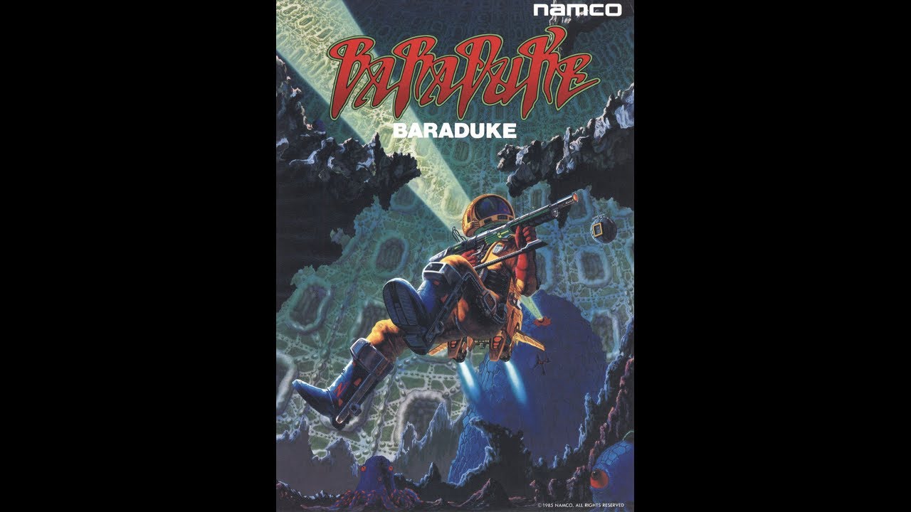 Sharp X68000 - Baraduke 'Gameplay' - YouTube