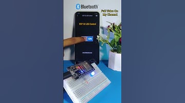 Create an app and control ESP32 Bluetooth LED #esp32 #bluetooth #video  #viralvideo #clinventortech