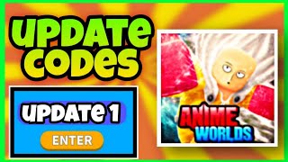 *UPDATE 1* ALL WORKING CODES ANIME WORLDS SIMULATOR ROBLOX |[UPDATE 1] ANIME WORLDS SIMULATOR CODES