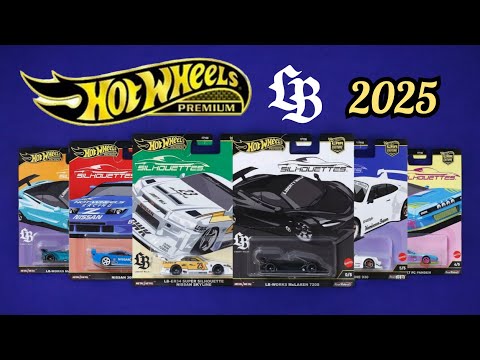 Hot Wheels 2025 Car Culture Silhouette 2 A Set with Chase