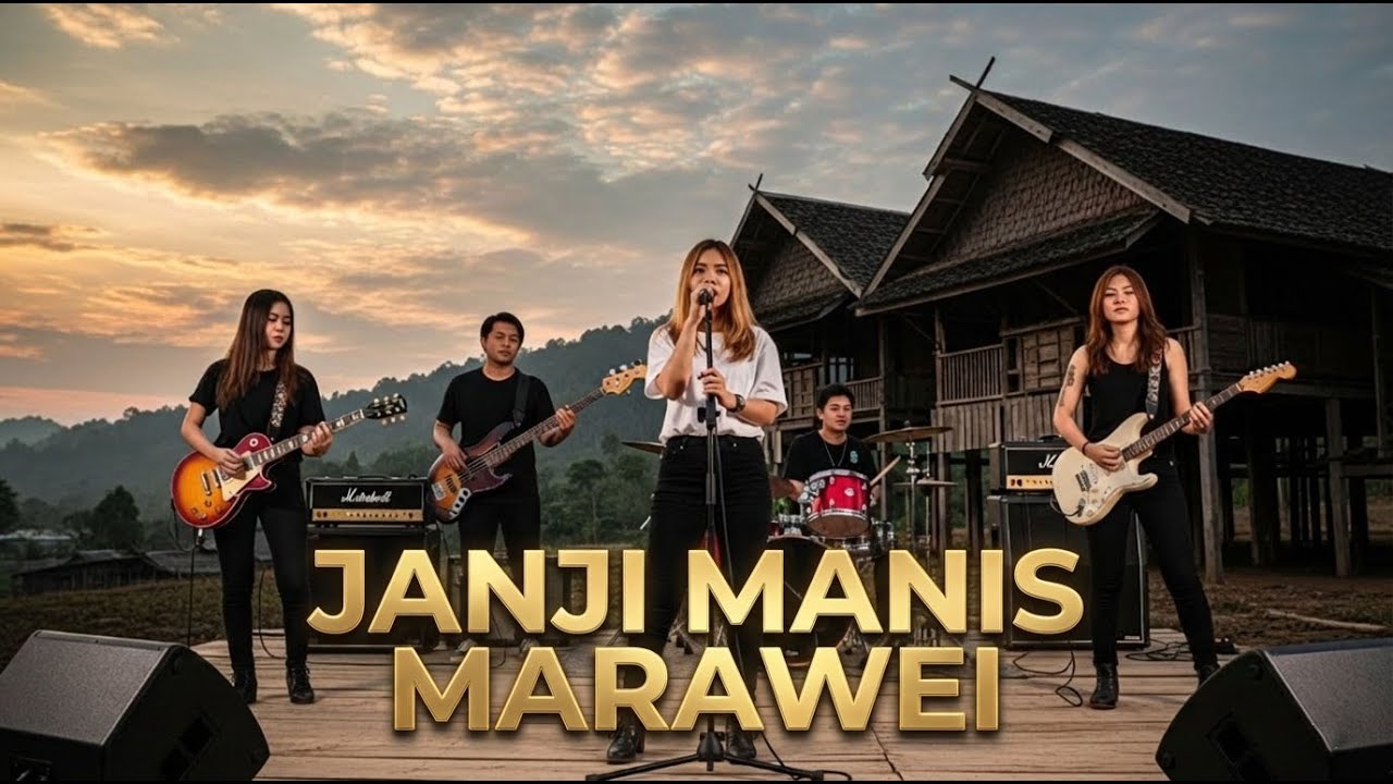 Janji Manis Marawei – Lagu Dayak Versi Rock Emosional