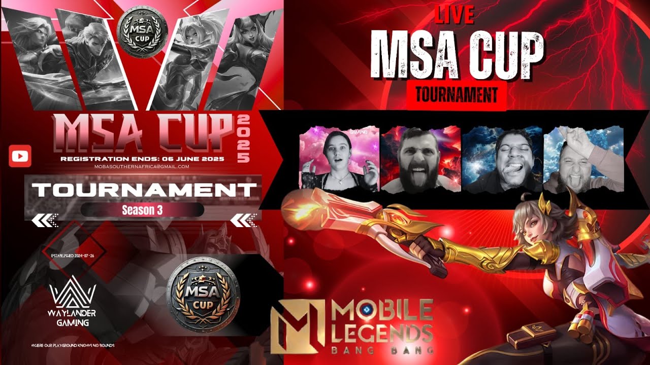 MSA Cup Group C: Day 1 Mlbb: South Africa 
