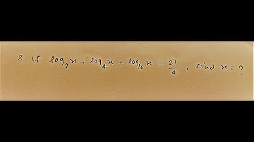 Logarithm Part 6 for ||B.Com | BBA | BCA  | Class 11 Students || ||Business Mathematics by S.N Dey||