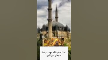 {فلما قضينا عليه الموت ما دلهم على موته إلا دابة الأرض تأكل منسأته} سورة سبأ.تلاوة خاشعة.. المنشاوي