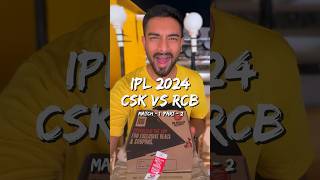 Food At 1st Match Of IPL 2024!! CSK VS RCB! 🏏🍔🏆 (2/2)