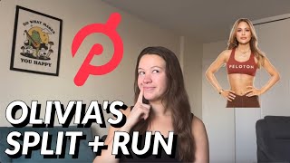 REVIEWING OLIVIA AMATO'S 4 DAY PELOTON SPLIT + RUN