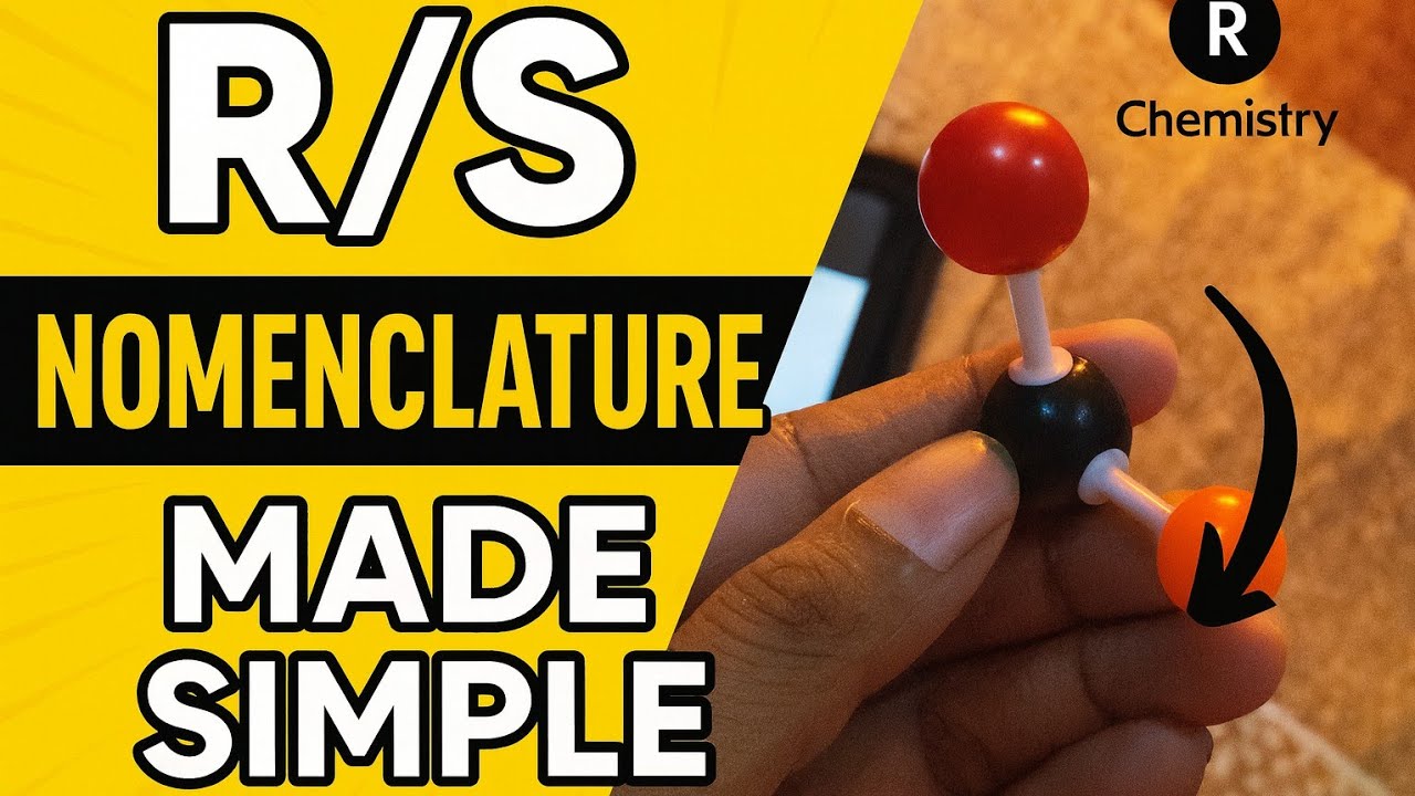 Master R/S Configuration in 20 Minutes | Stereochemistry for JEE, NEET, IIT JAM | R Chemistry