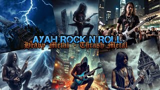 Papa Rock And Roll  Lagu Rock Paling Enak Di Dengar  Rock Metal Indonesia  Versi Ai