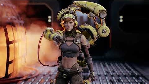 SciFi Hangar_Level_Desing_Ue4