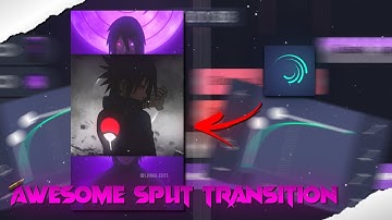 Awesome Split screen transition❤️ - Alight motion | Tutorial | LiveSpyder