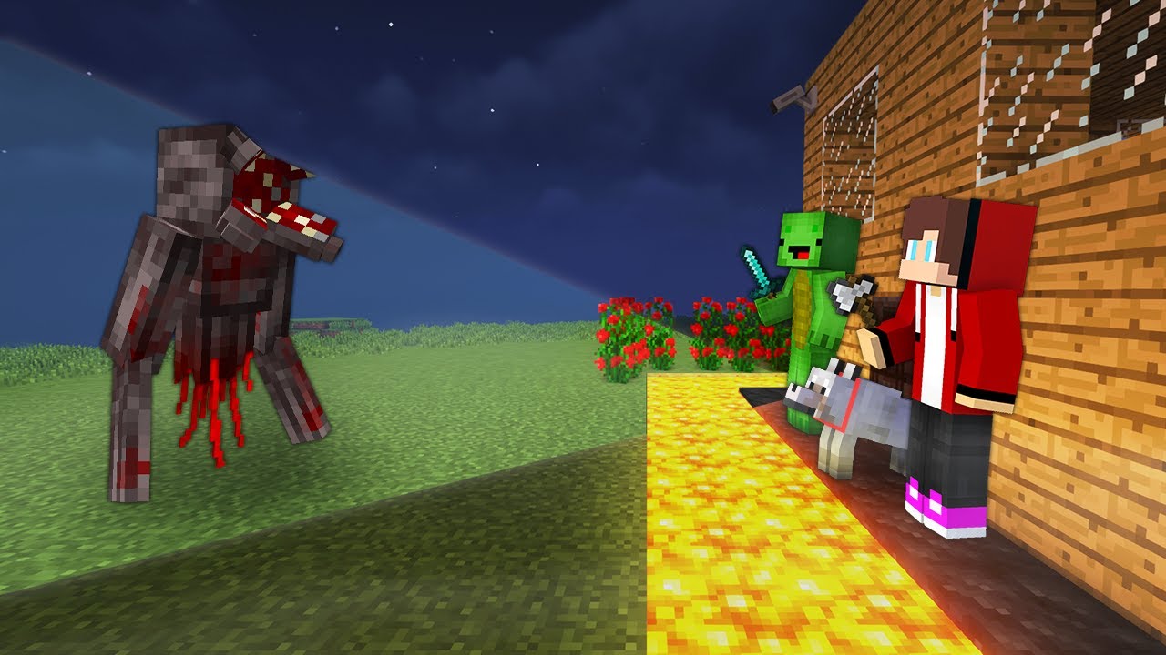 Scary Myths Only Mobs know vs. Security House Battle – Minecraft