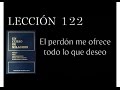 Lección 122 Un Curso de Milagros